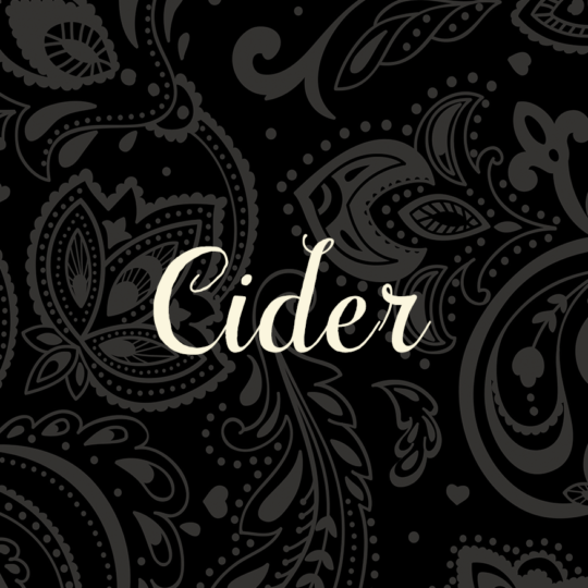 CIDER